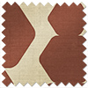 Construct, Burnt Orange - Roman Blind